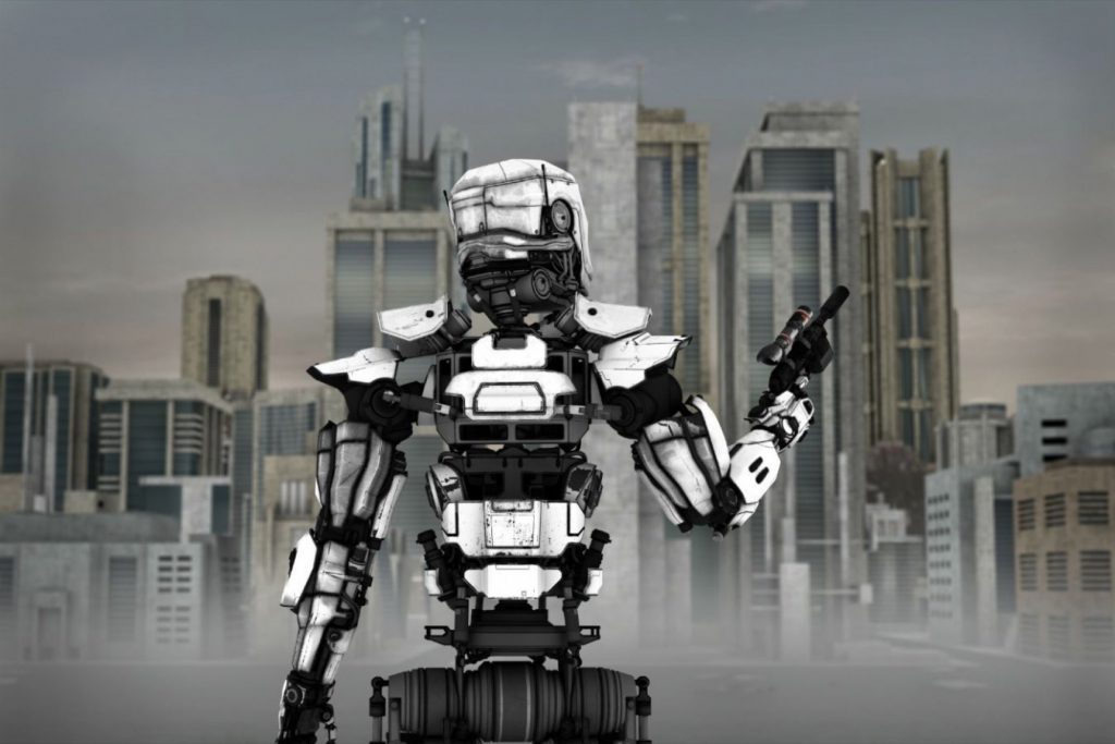 ¿El futuro de la guerra? China presenta su robot militar ‘Terminator’, capaz de imitar a los soldados en combate