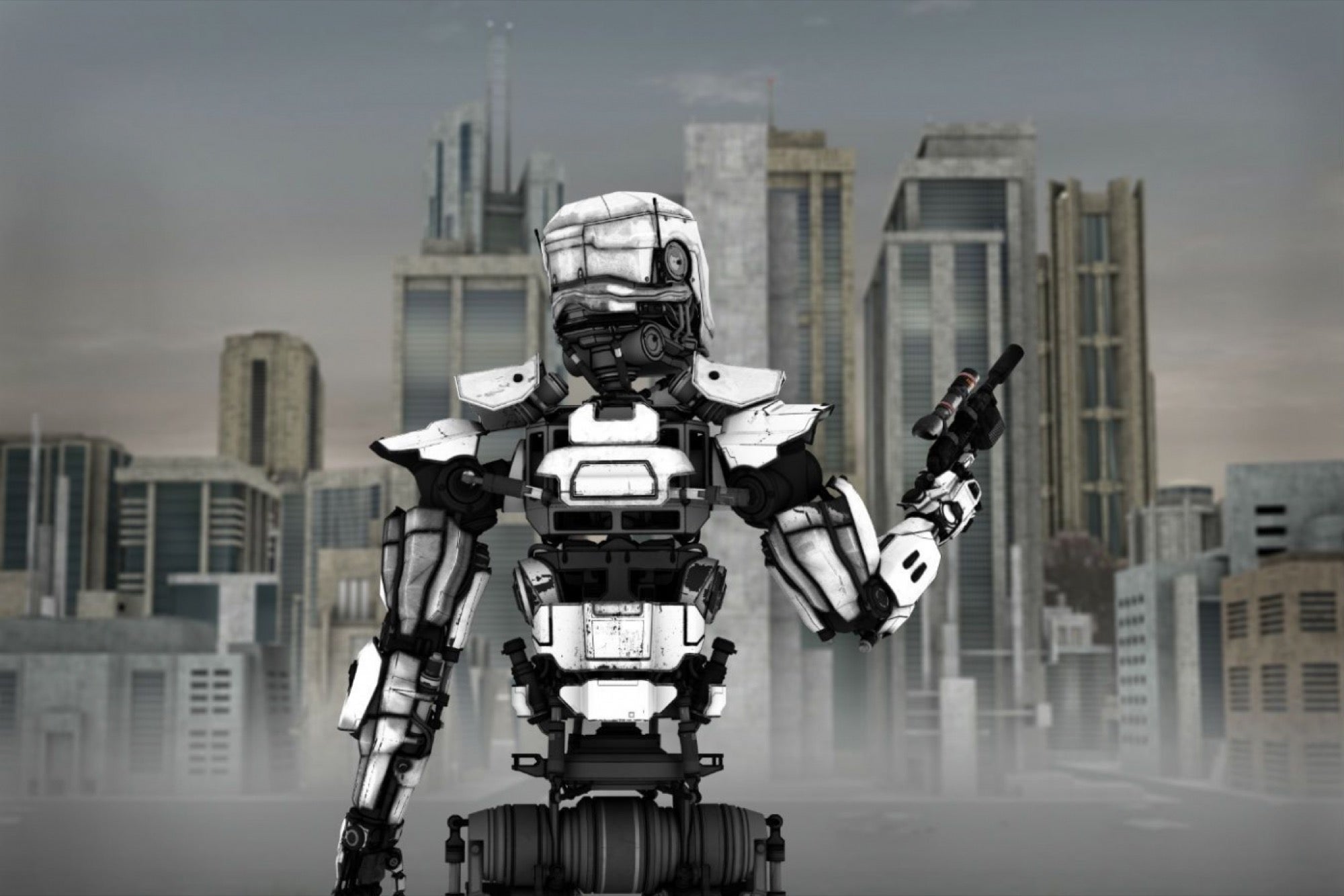 ¿El futuro de la guerra? China presenta su robot militar ‘Terminator’, capaz de imitar a los soldados en combate