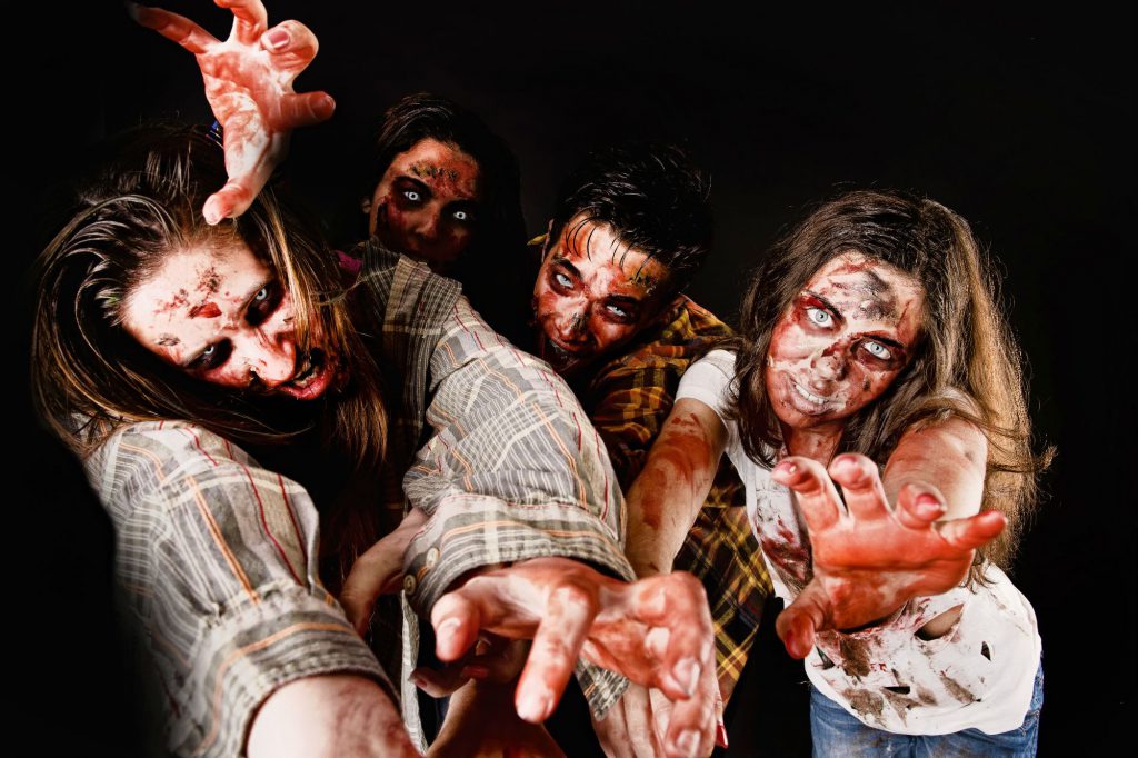¡Organiza una fiesta, negocio o marcha zombie y gana dinero!