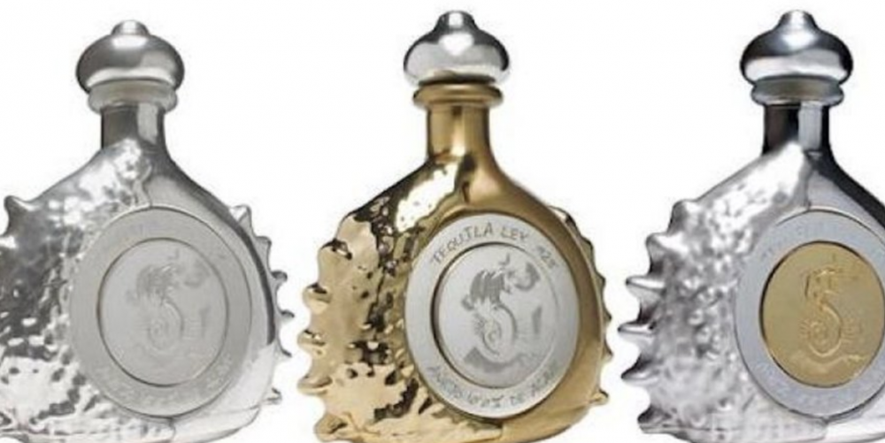 10. Pasión Azteca, Platinum Liquor Bottle de Tequila Ley a 3.5 millones de dólares (70.9 millones de pesos)