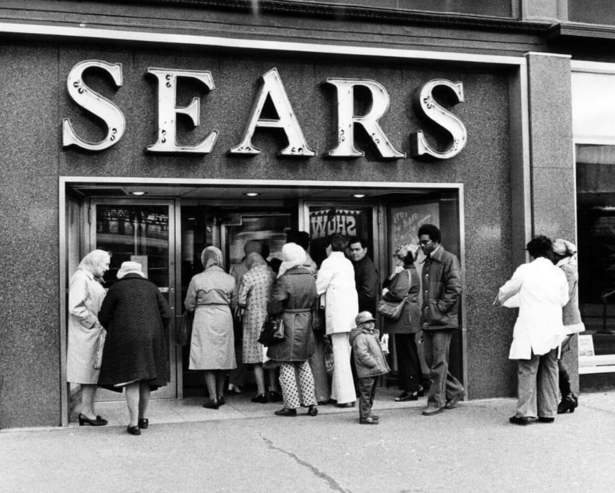 Antuguas tiendas de Sears / Imagen: Vía The San Diego Union Tribune