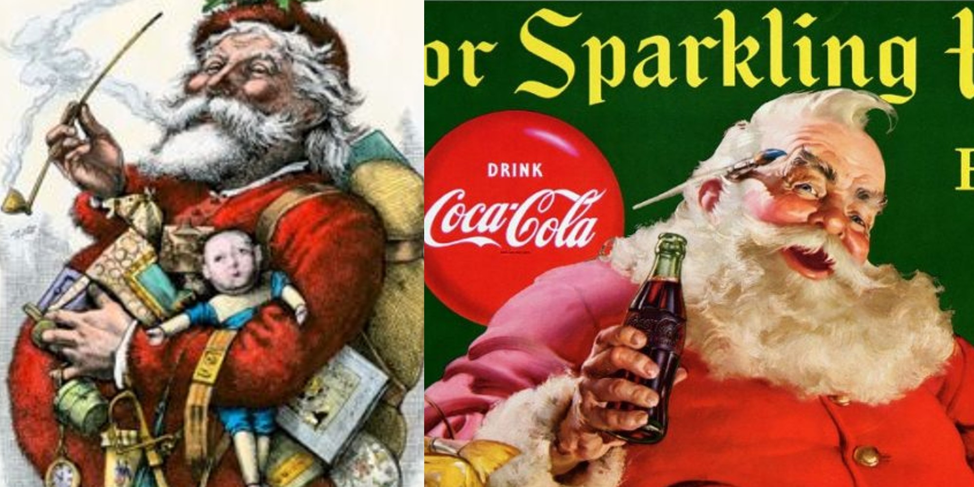 Origen De Santa Claus Coca Cola