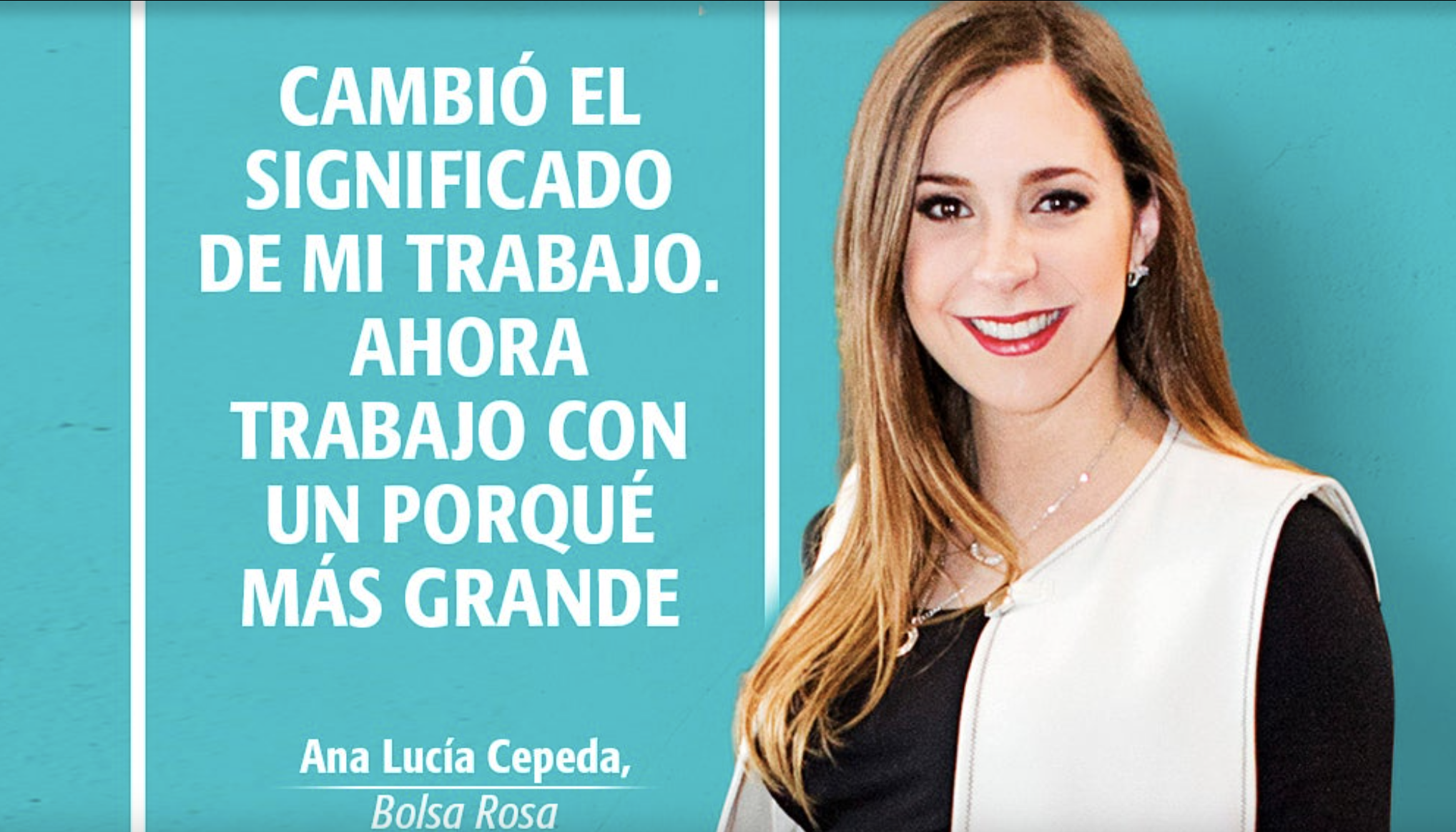 Ana Lucía Cepeda / Foto: Emprendedor.com