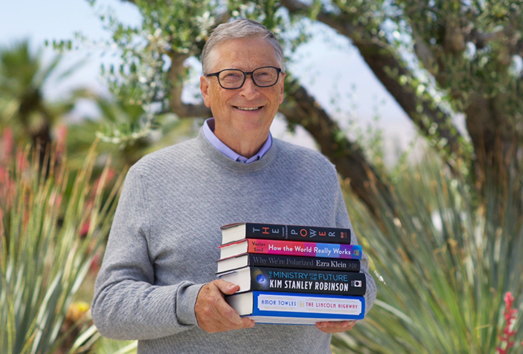 Estos son los 5 libros para el verano que recomienda Bill Gates.