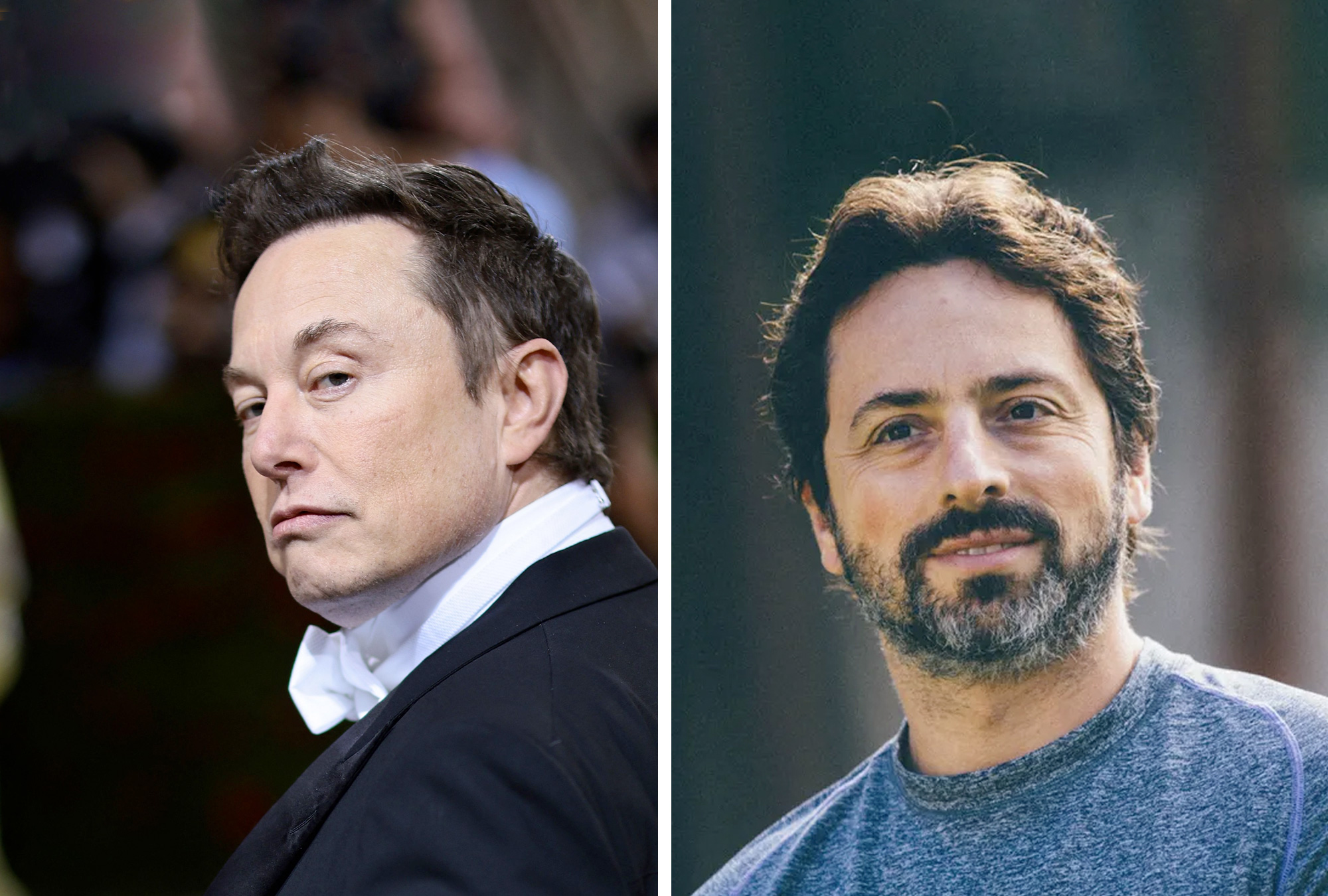 Elon Musk y Sergey Brin