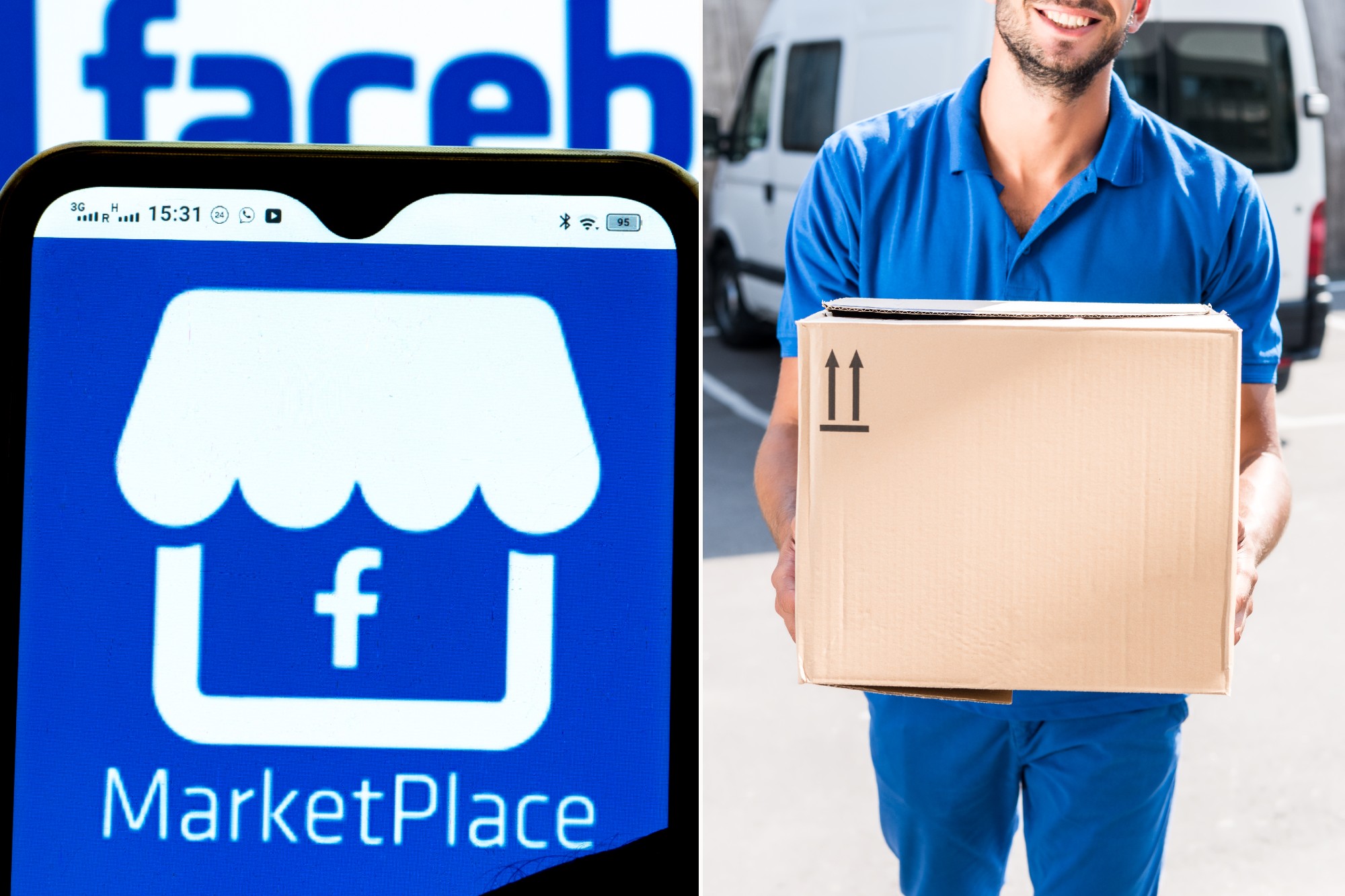 Facebook Marketplace incorpora entregas a domicilio para vendedores y