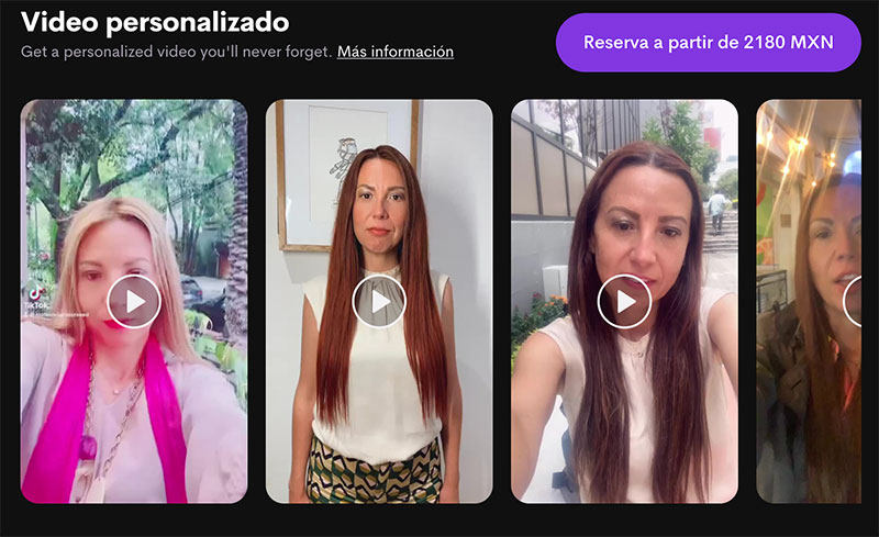 Esto es lo que cobra Mafe Walker por mandar mensajes personalizados galácticos