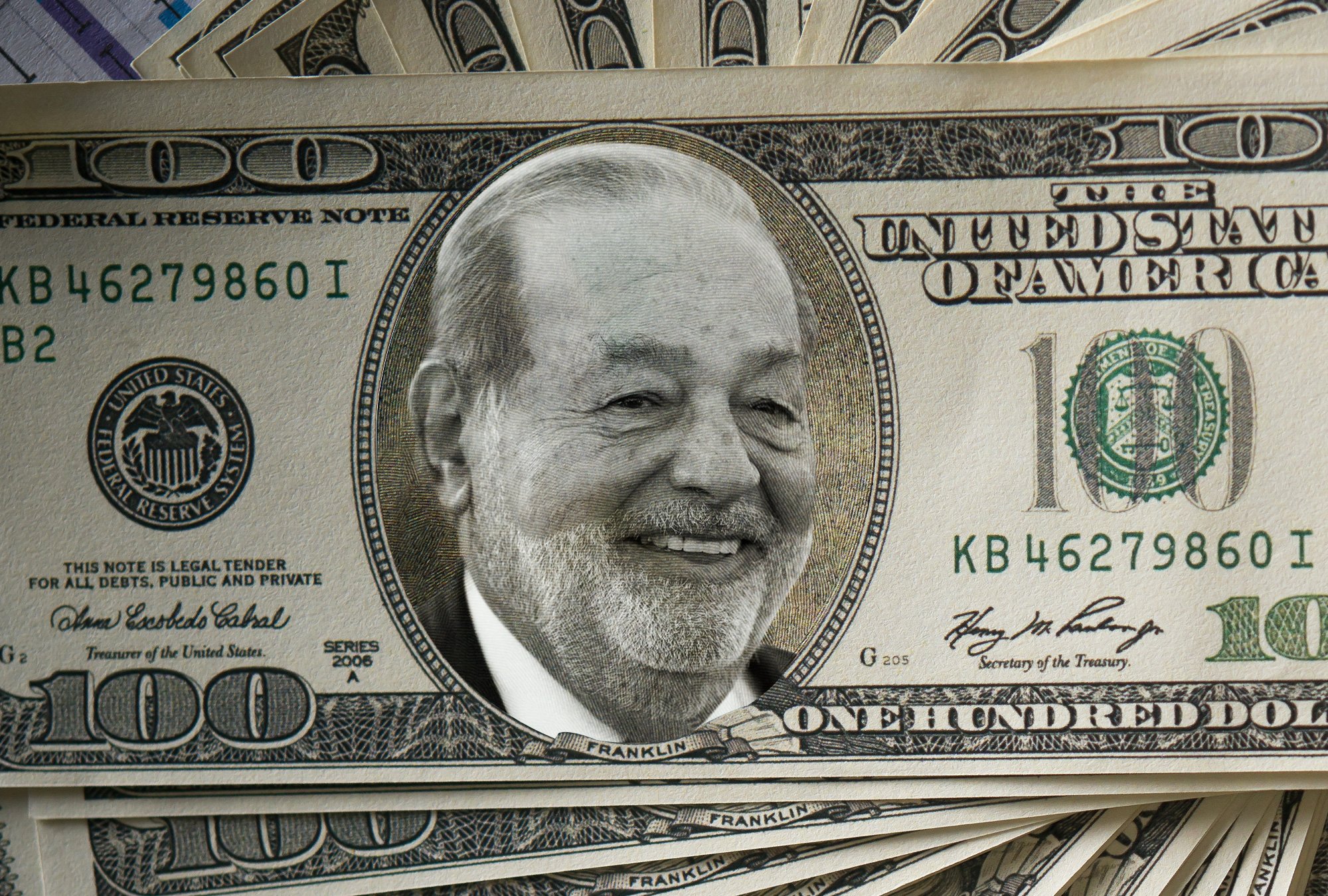 Carlos Slim Helú sigue siendo la persona más rica de México y Latinoamérica.