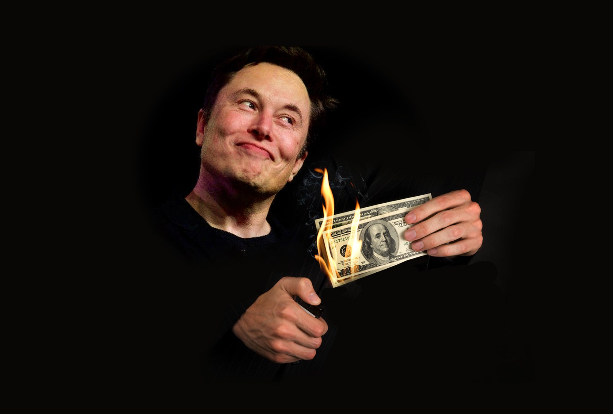 Elon Musk poseía 340 mil millones de dólares.