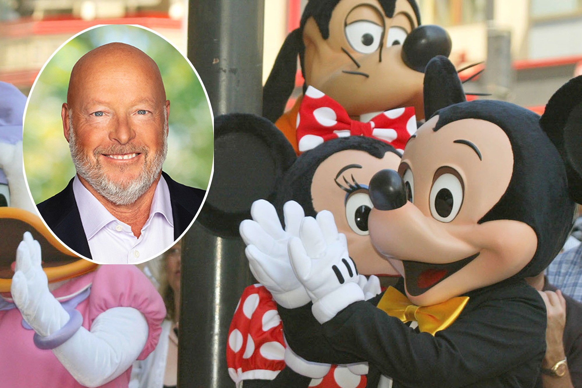 El exdirector ejecutivo de Disney, Bob Chapek.