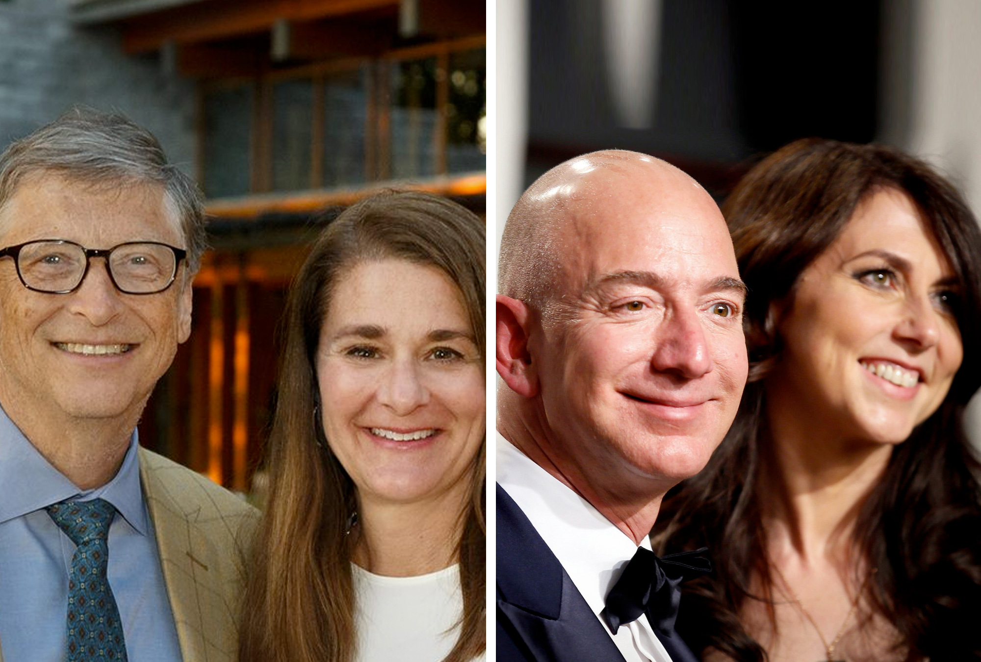 Los divorcios más costosos de la historia, Bill Gates y Jeff Bezos encabezan la lista