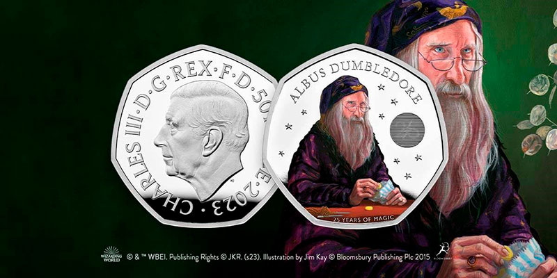 Monedas conmemorativas Albus Dumbledore
