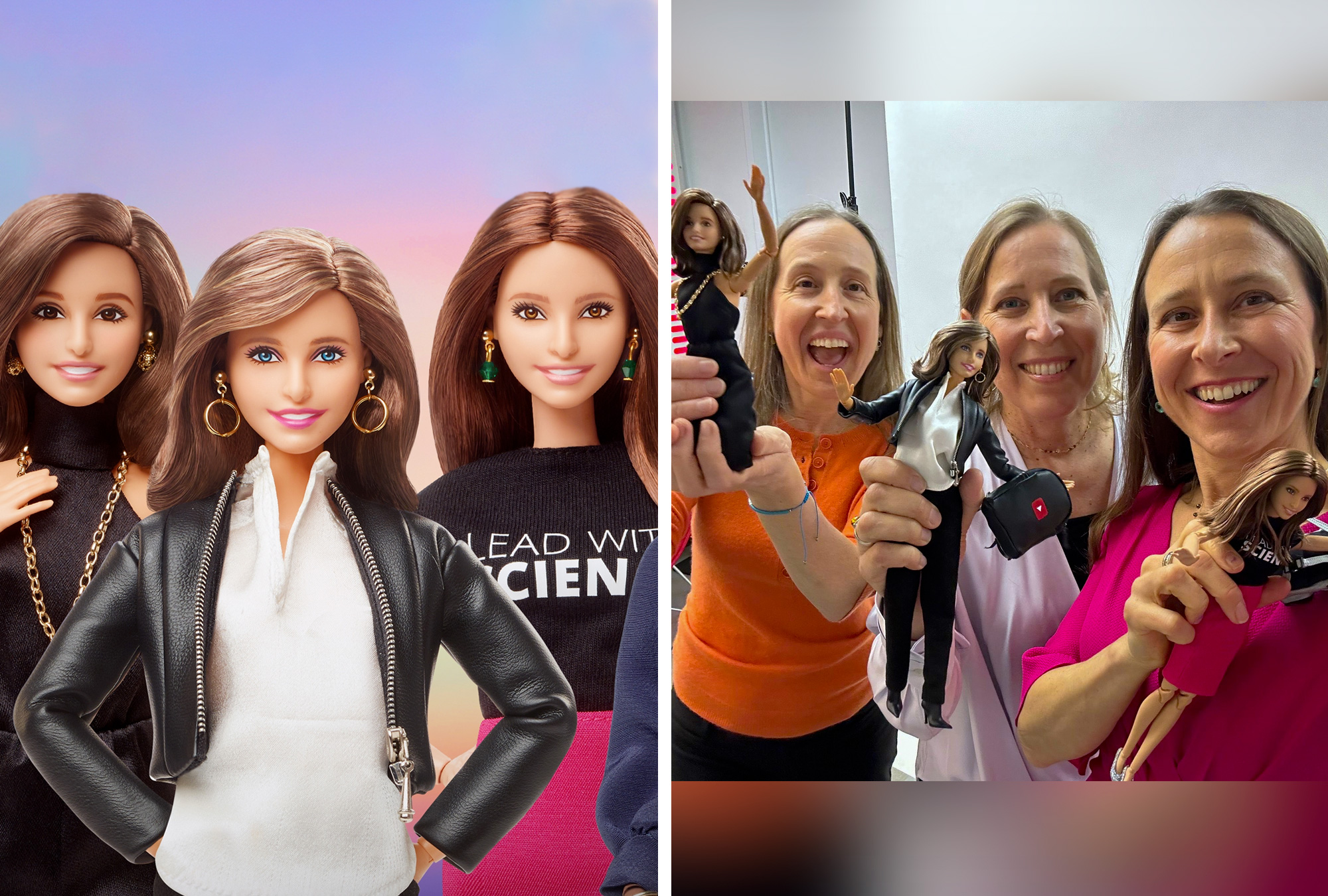 Hermanas Wojcicki y Barbie