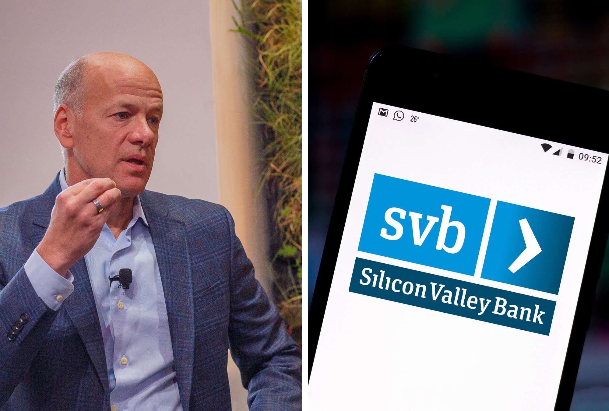 Silicon Valley Bank y Greg Becker.