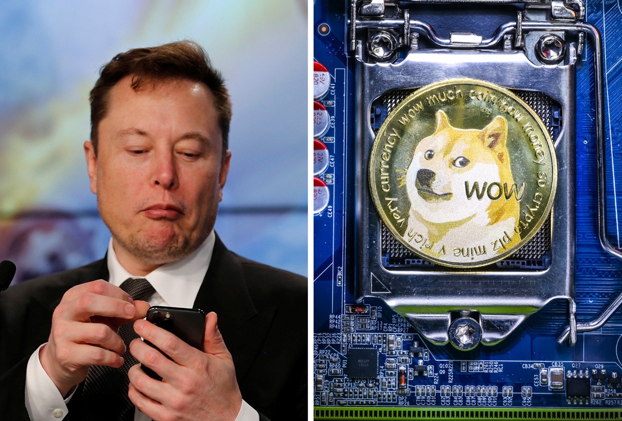 Elon Musk ha impulsado al Dogecoin desde el principio.