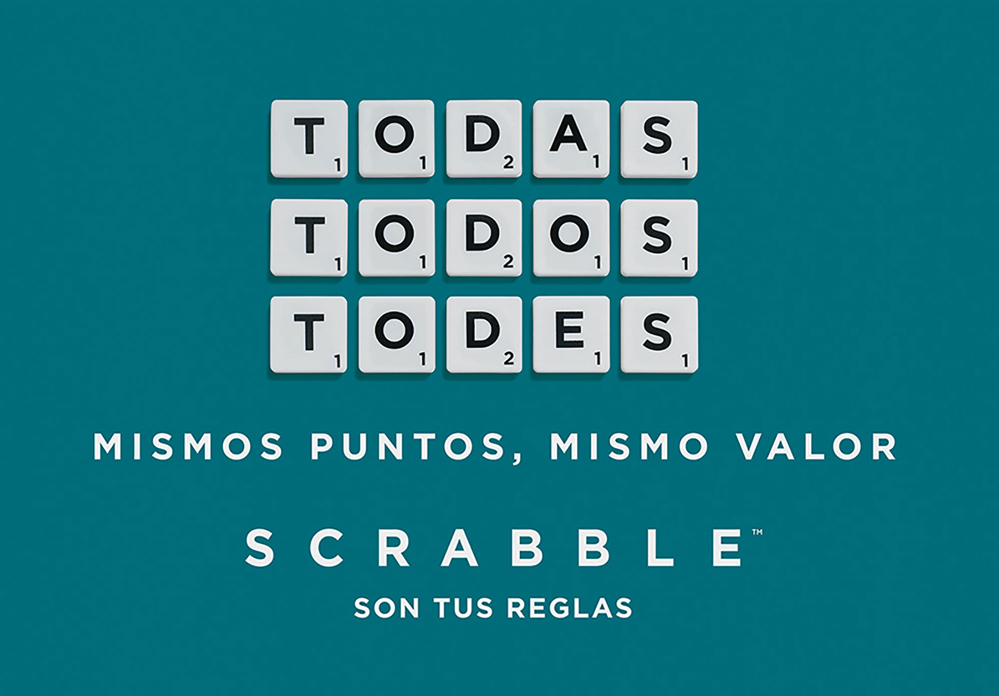 Scrabble cambia las reglas del juego y ahora es más inclusivo para todas, todos… y 'todes'