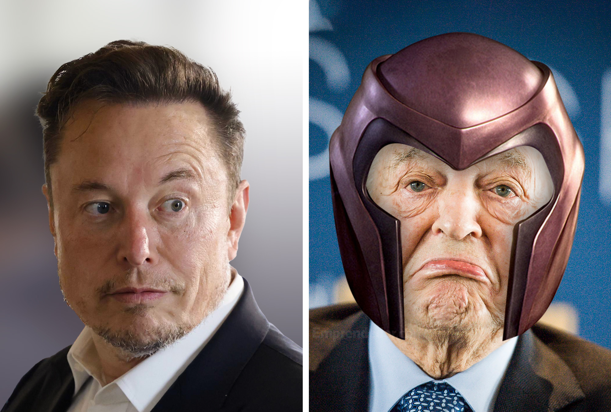 Elon Musk y George Soros