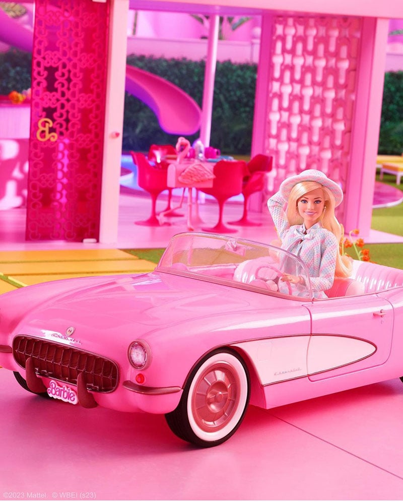 Corvette convertible de Barbie