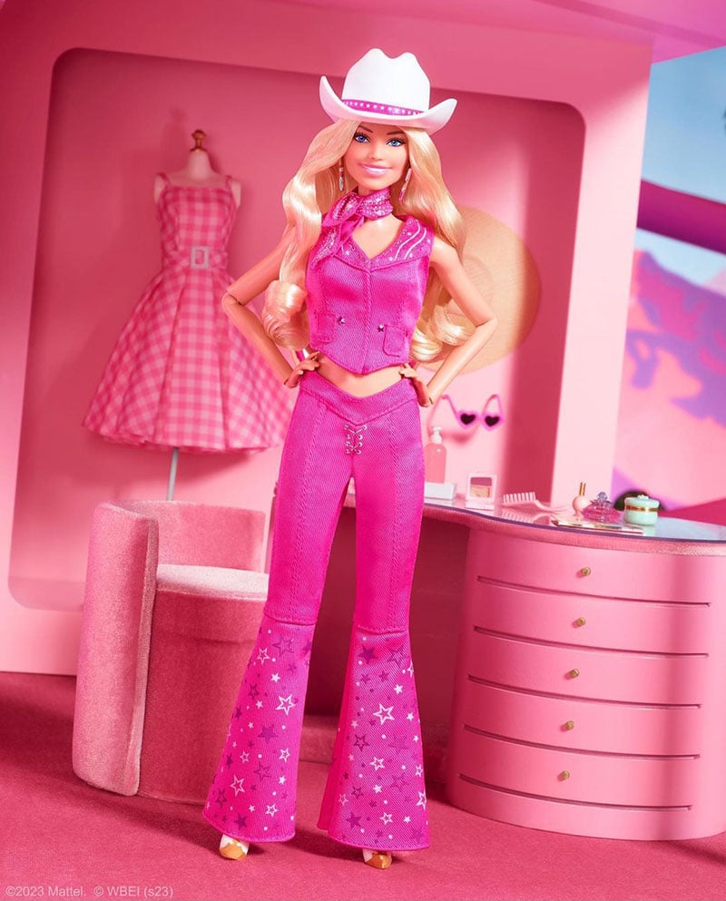 Outfit Western rosa