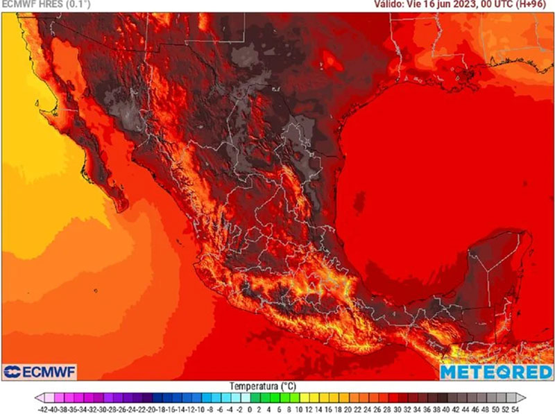 Ola de calor en México