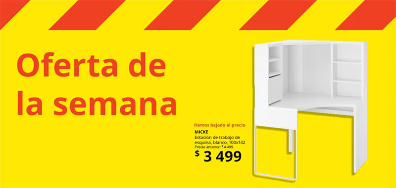 IKEA baja sus precios en México, tanto en tienda física como online