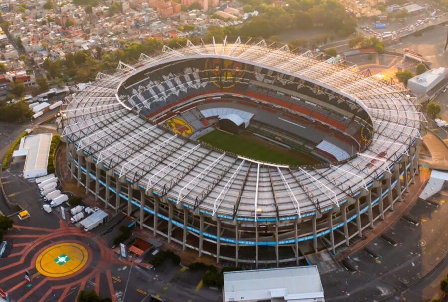 Estadio Azteca, uno de los posibles escenarios para albergar partidos del Mundial Femenino 2031 en México | Imagen: Depositphotos.com