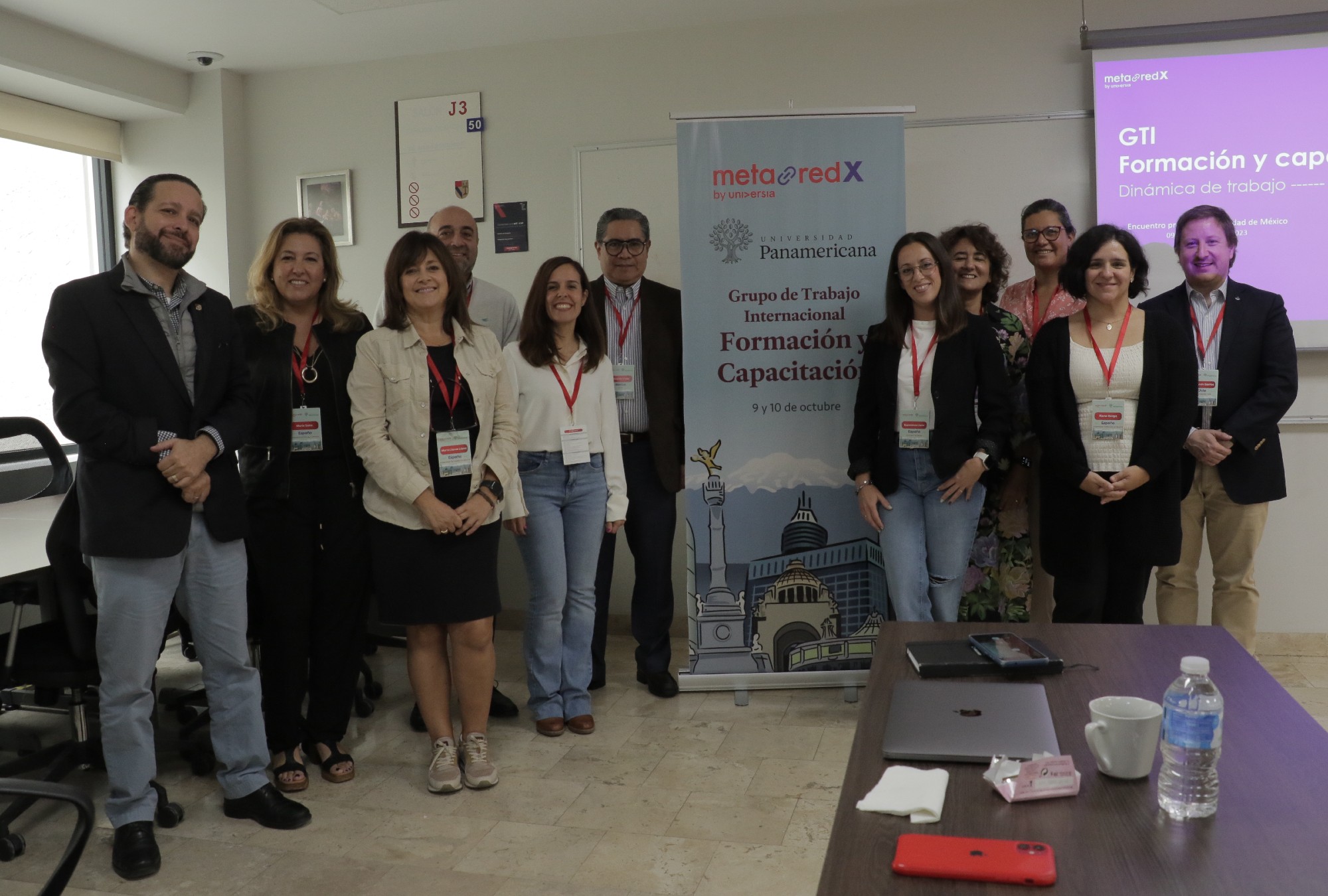MetaRedX, grupo de trabajo internacional.