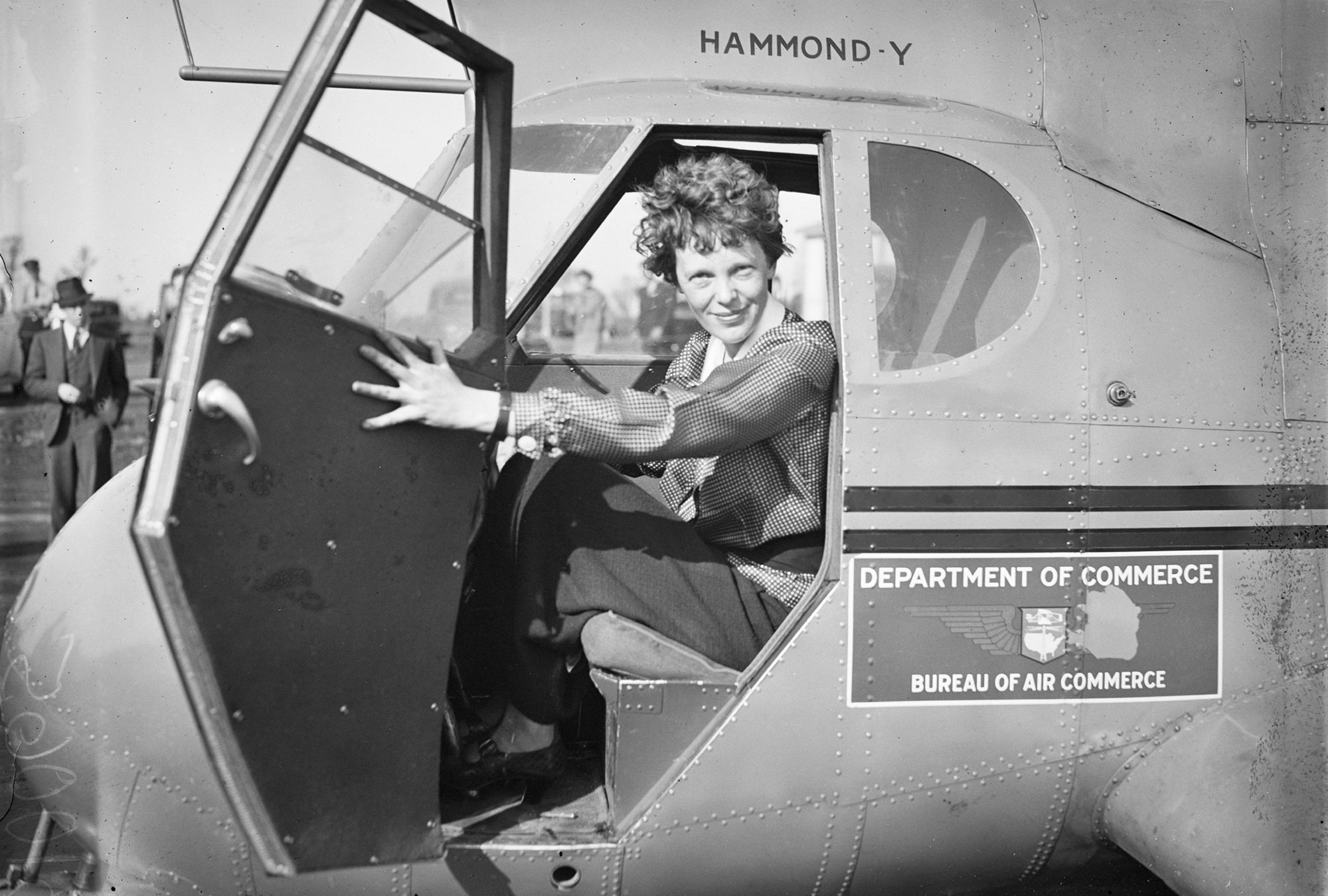 Amelia Earhart desapareció en 1937.