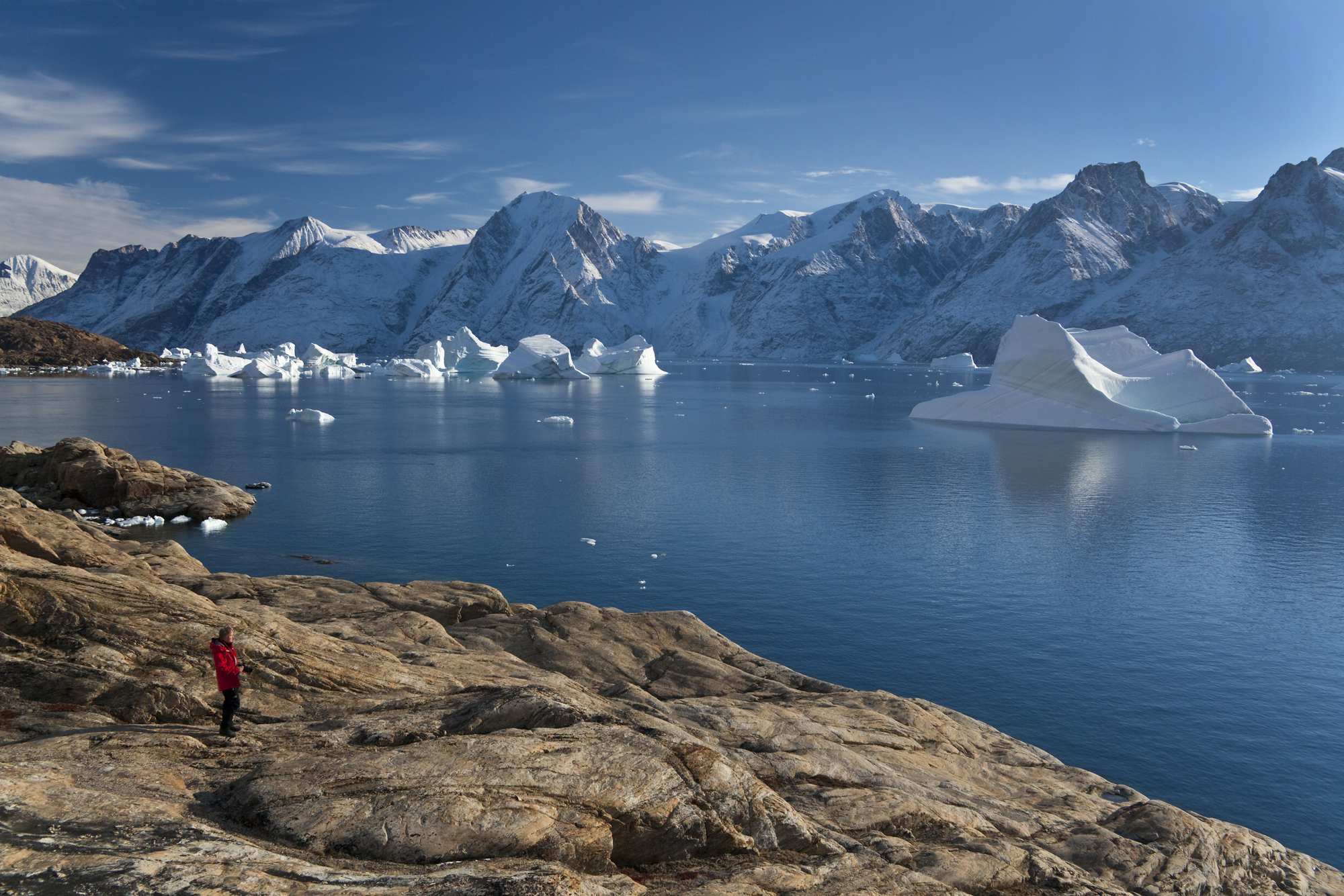 El hielo de Groenlandia es un indicador clave del cambio climático.
