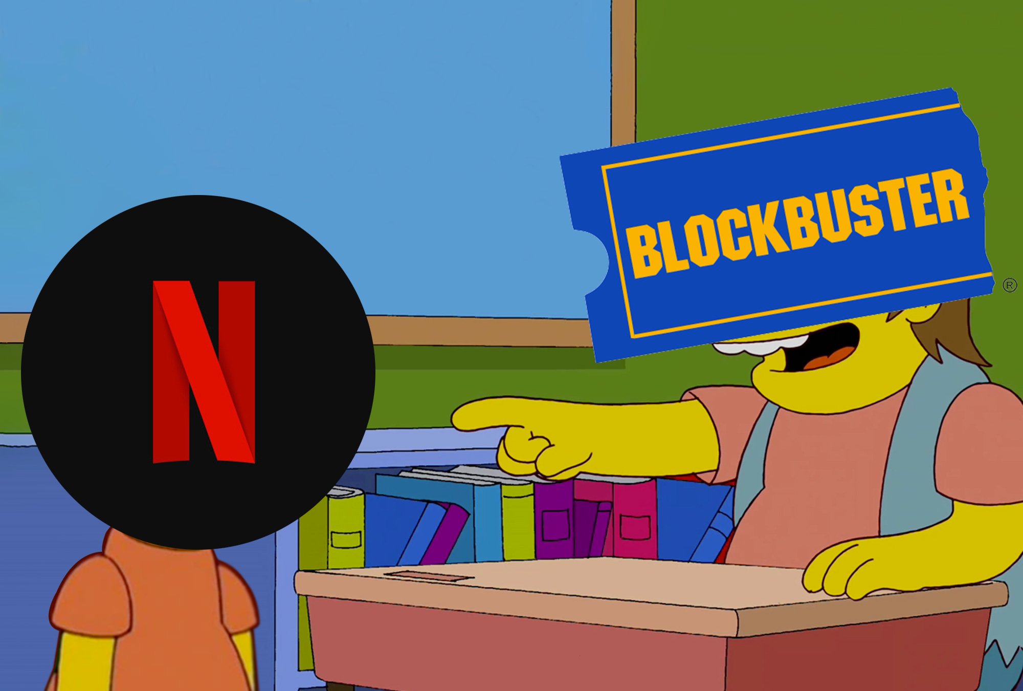 Blockbuster se burló de Netflix