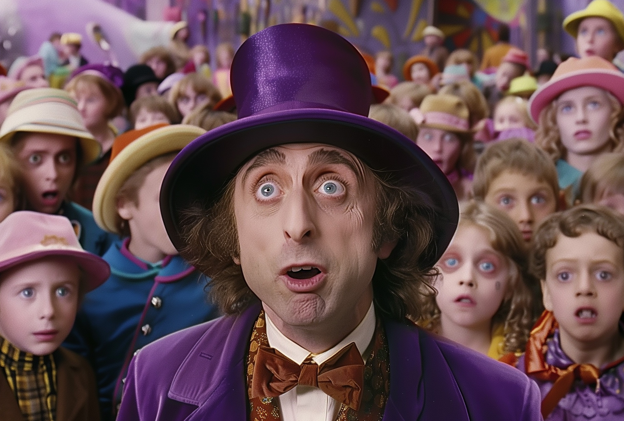 Extraño evento de Willy Wonka