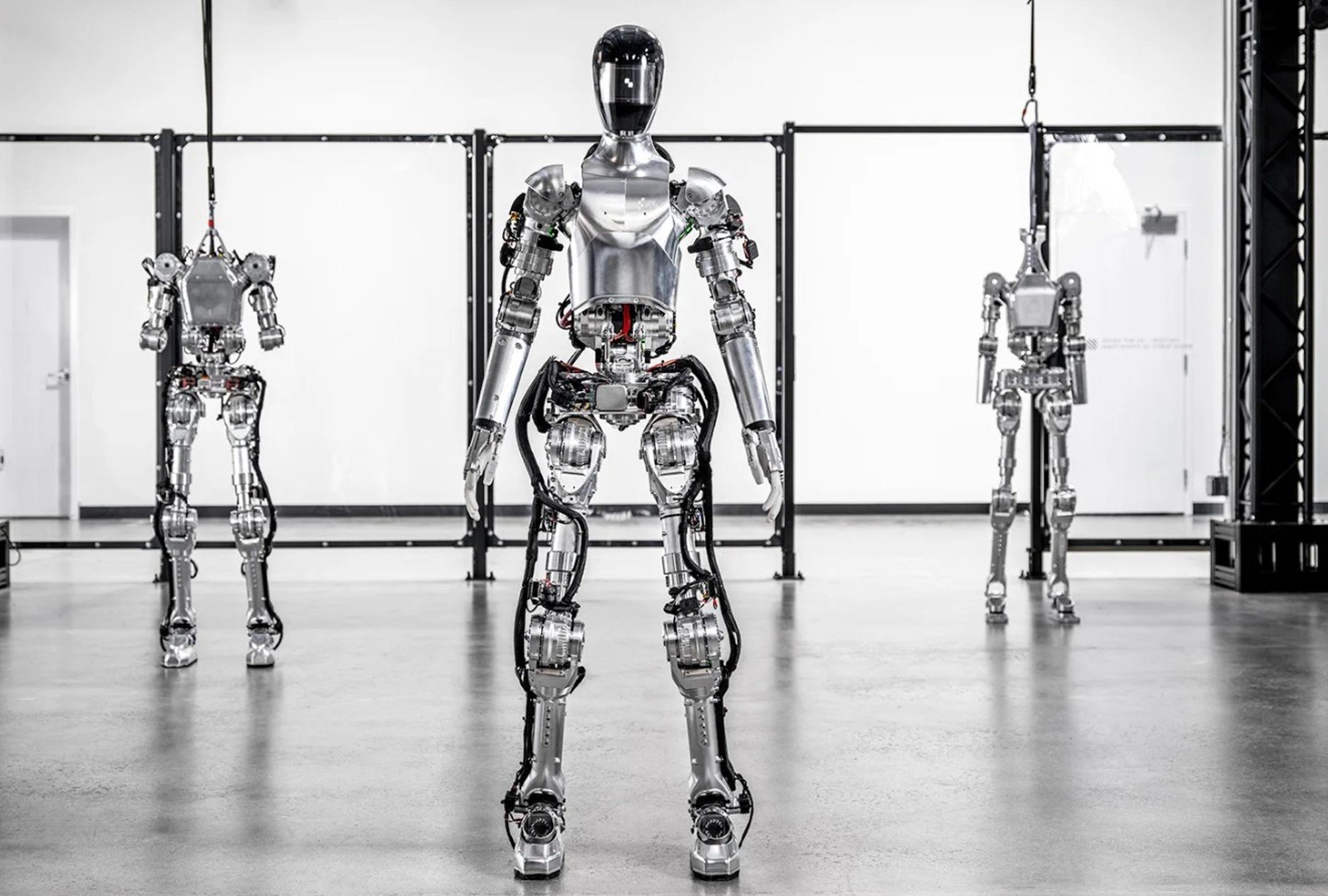 Robots humanoides de Figure AI.