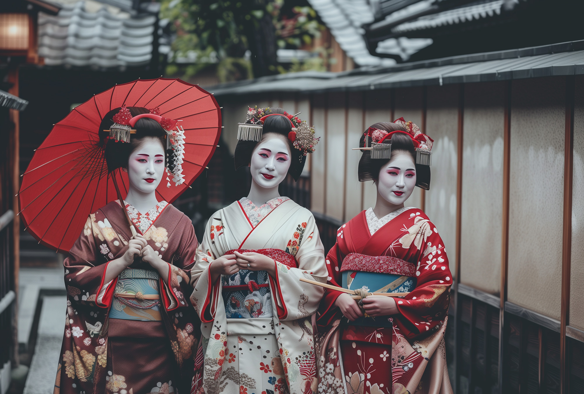 Las geishas son parte fundamental de la antigua capital imperial.