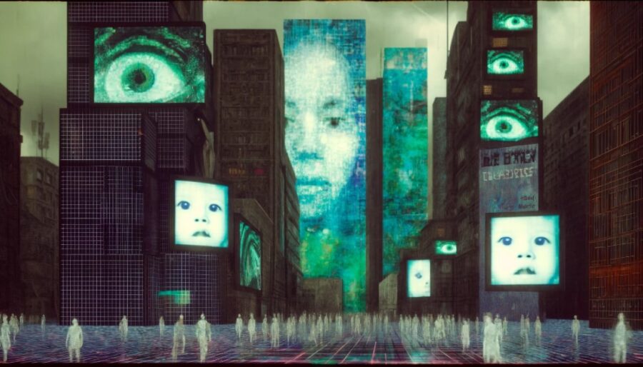 Inteligencia Artificial y bots dominan el internet / Imagen: Hecho con IA a través de DALL-E