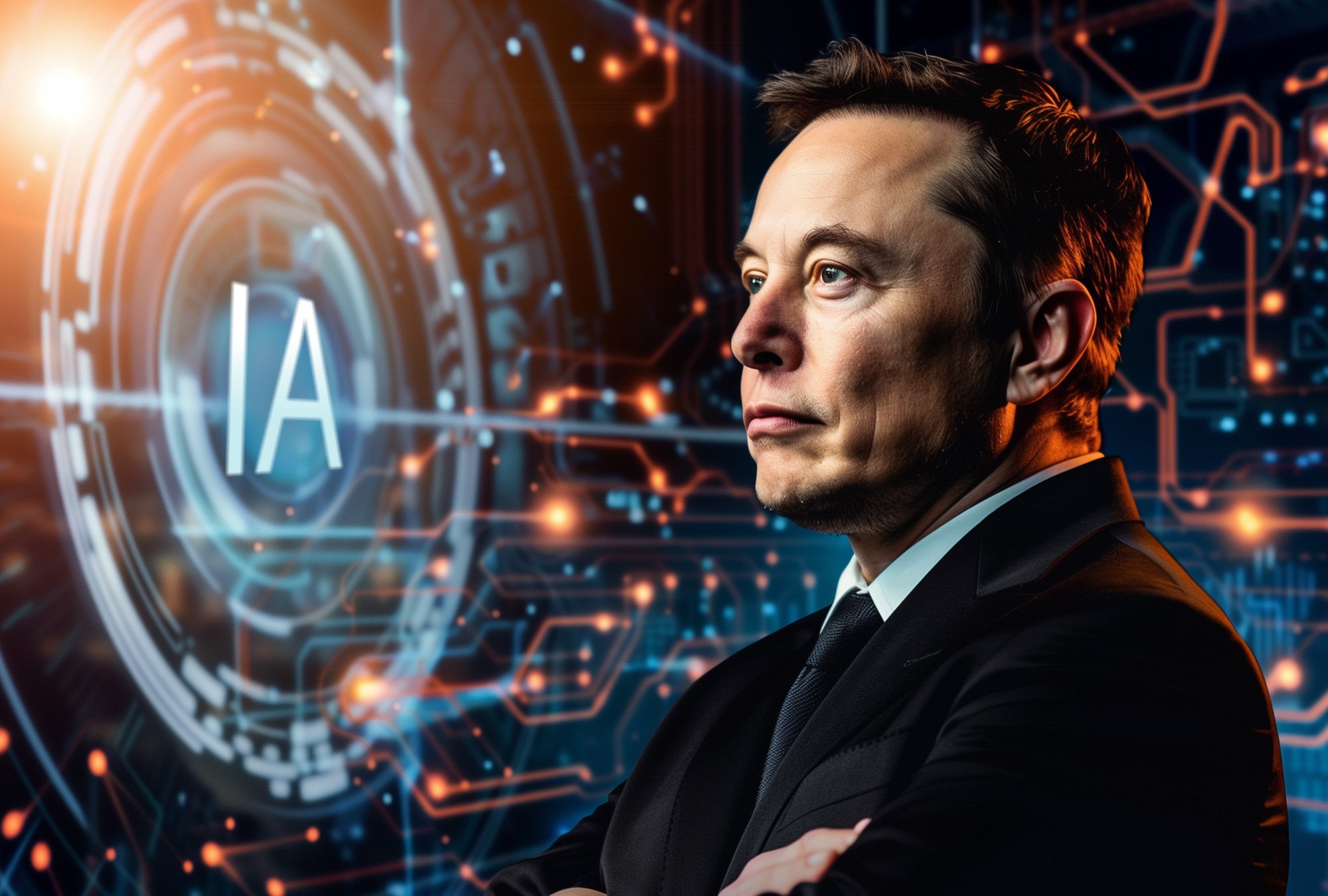 Elon Musk advierte sobre la IA.