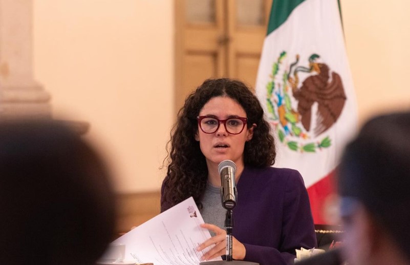 Luisa María Alcalde vía Instagram