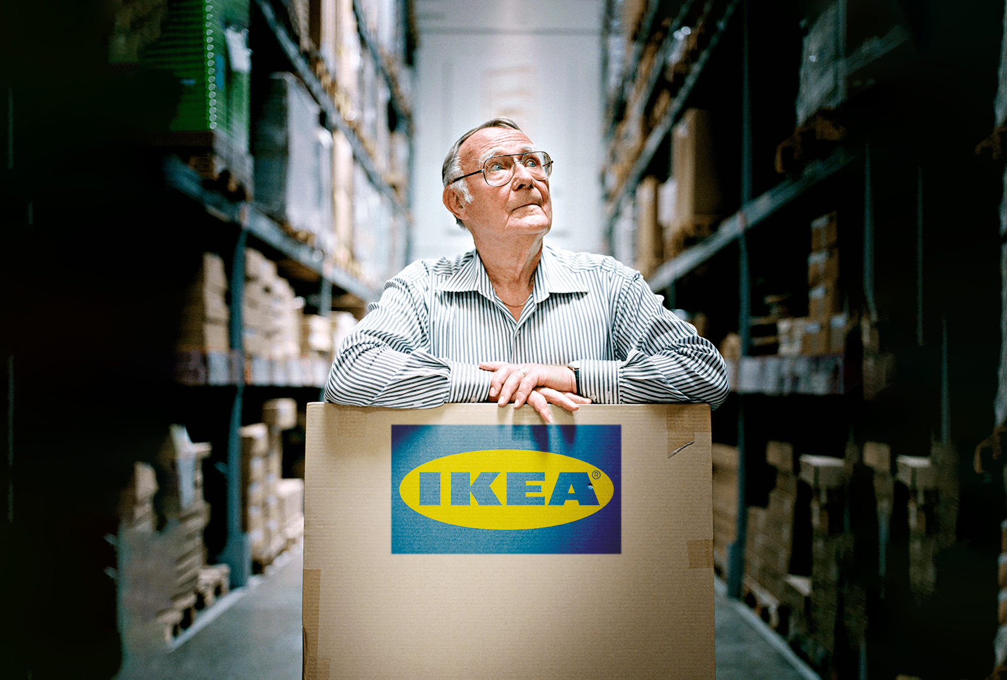 Ingvar Kamprad, fundador de IKEA.