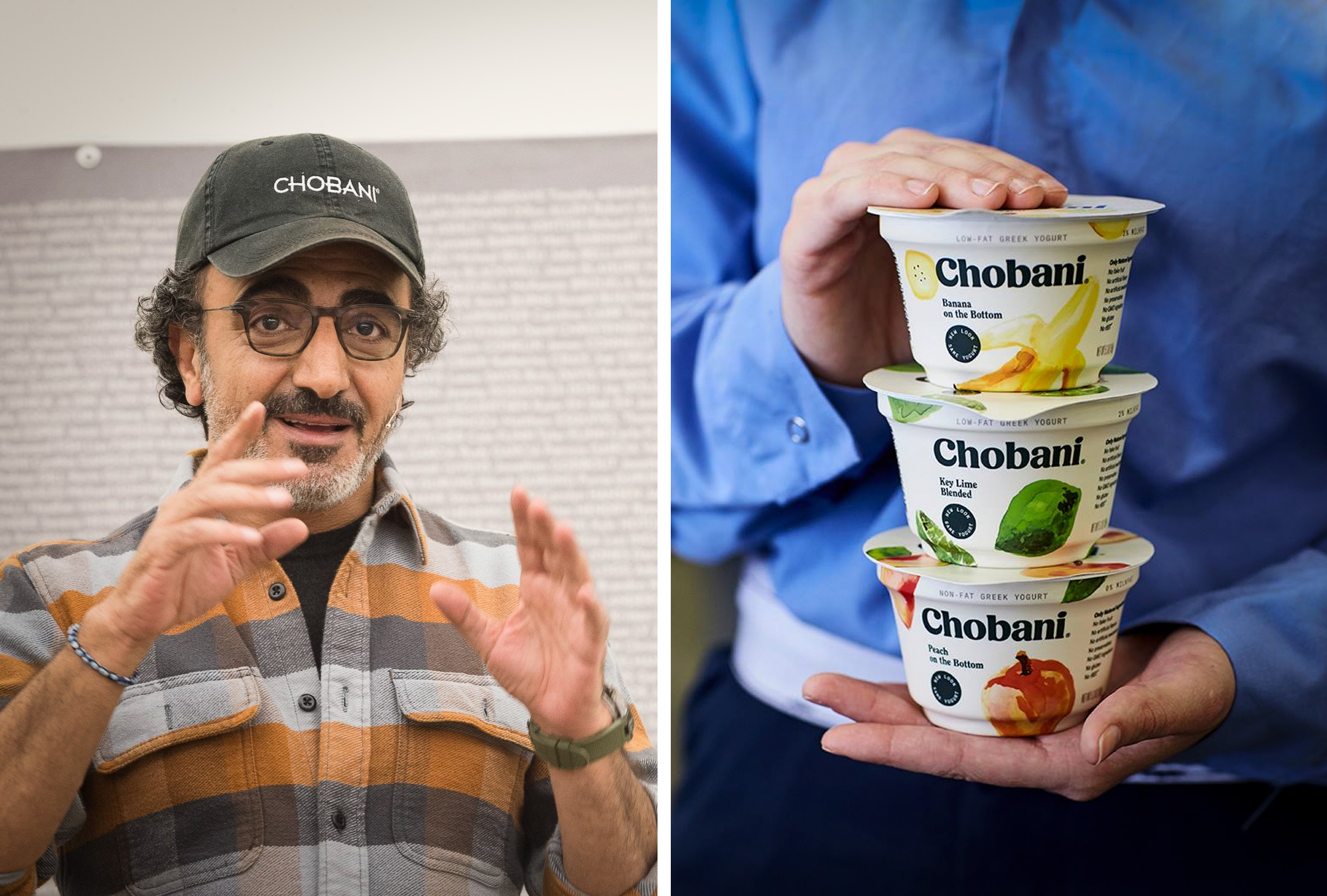 De activista a rey del yogurt griego: Hamdi Ulukaya.