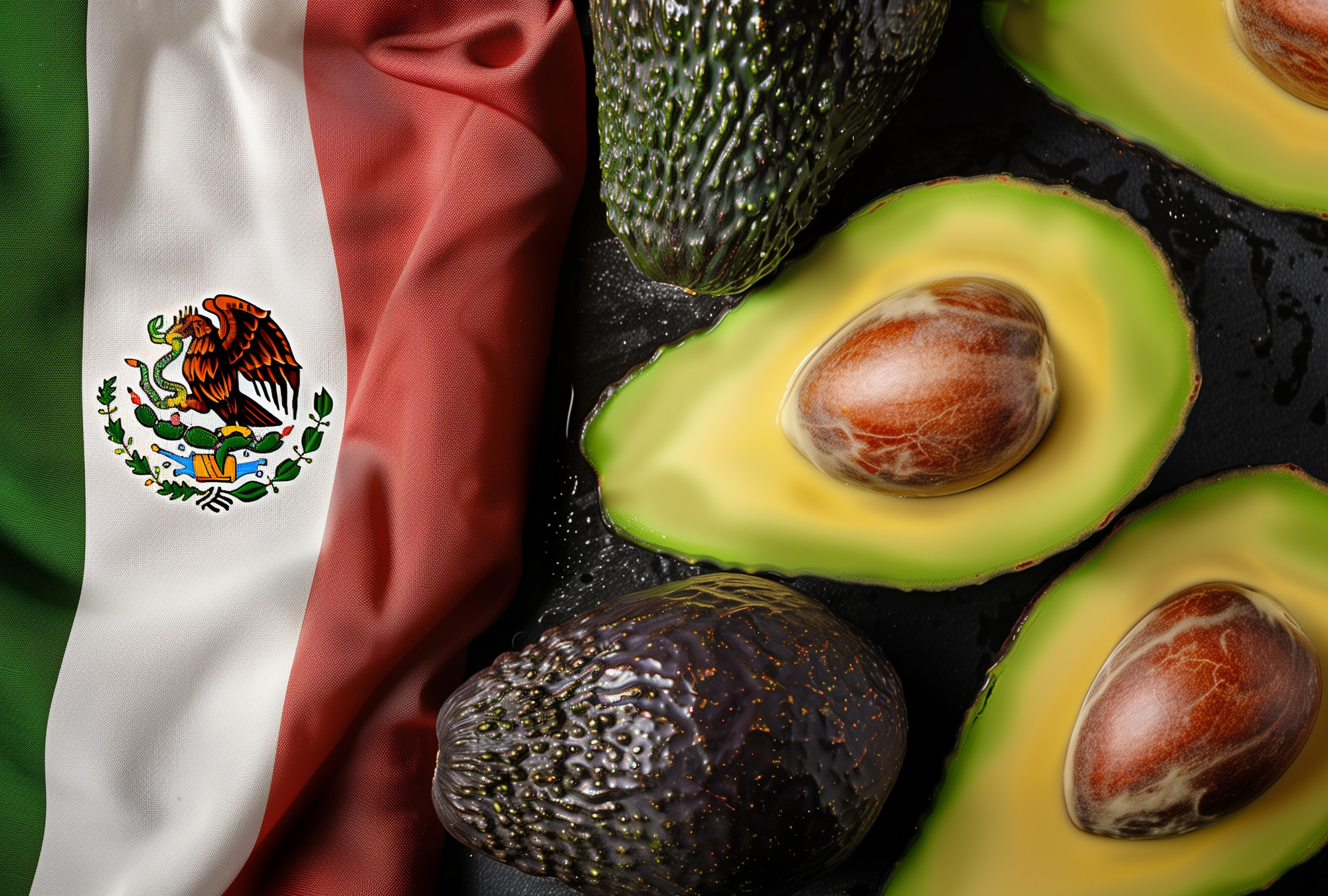 Aguacates, el tesoro de México.