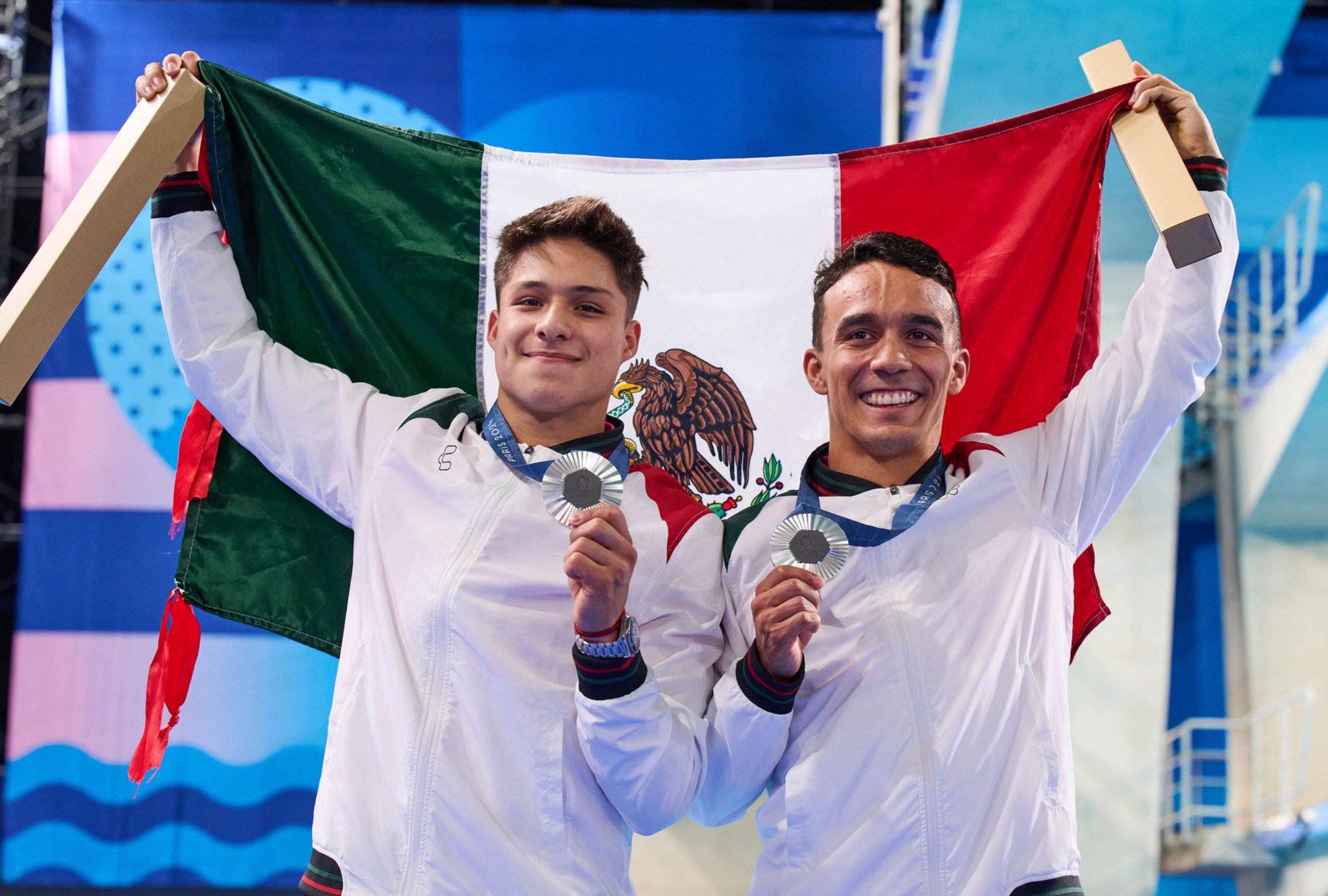 Medallas para México.