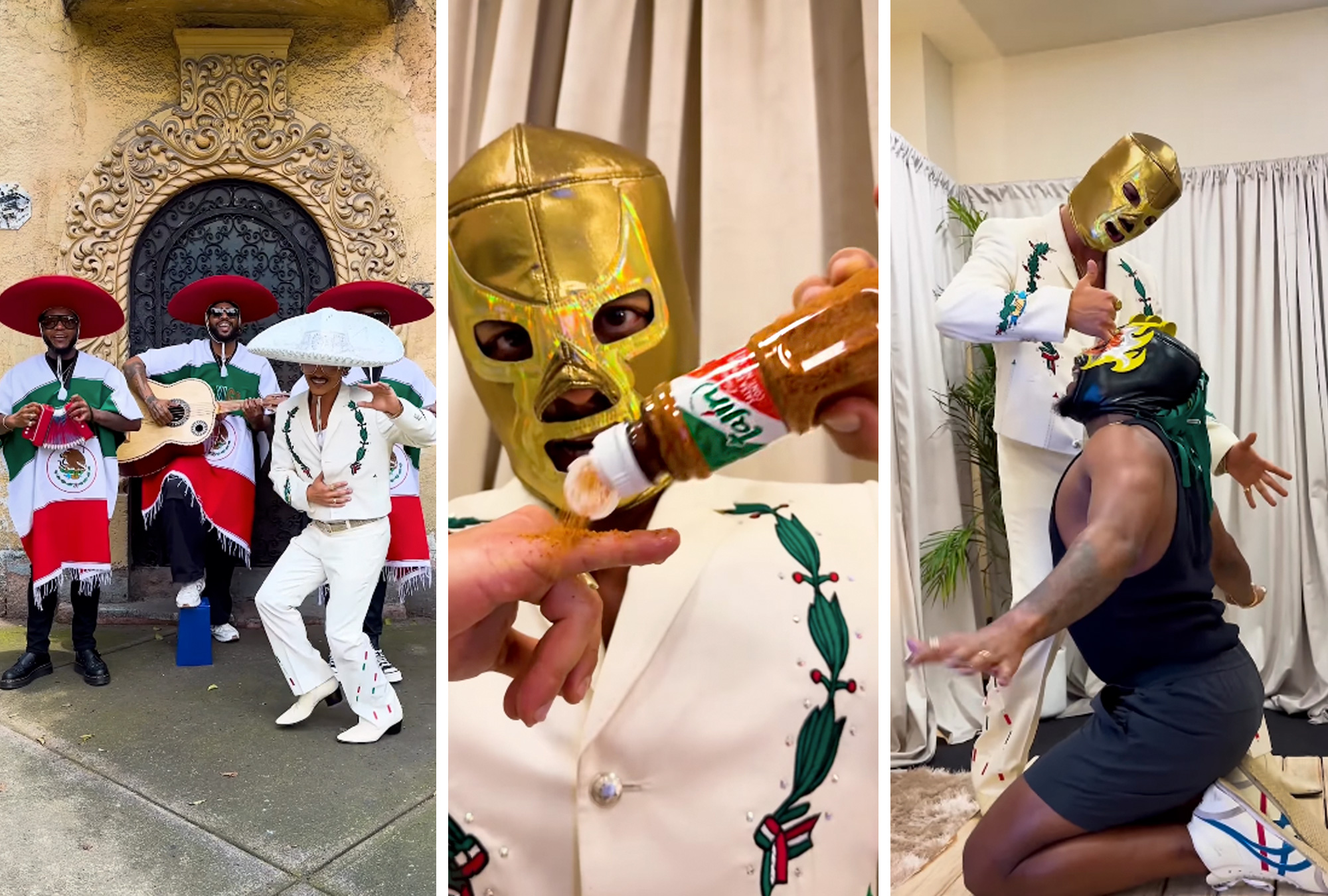 ¿Cómo participa Tajín en el video de Bruno Mars?