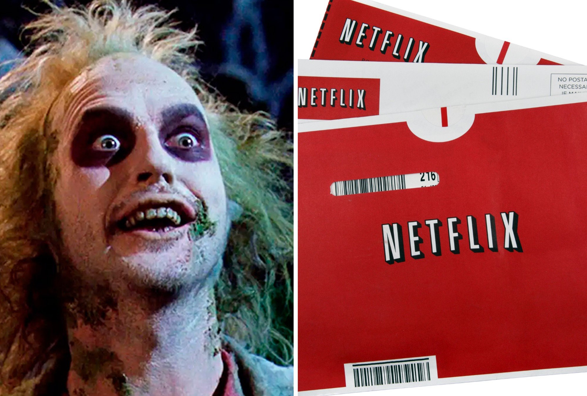 Beetlejuice comenzó el negocio de Netflix.