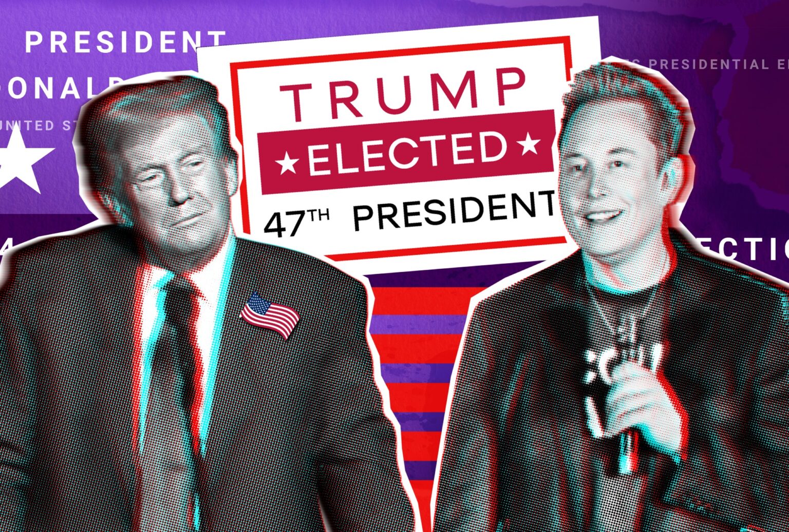 Donald Trump y Elon Musk presencian el despegue del cohete Starship de ...