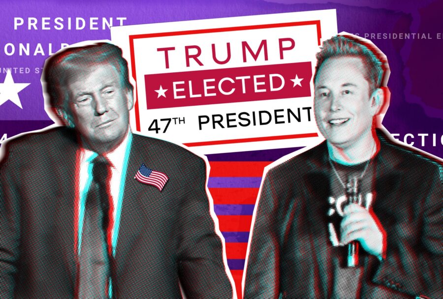 Donald Trump y Elon Musk presencian el despegue del cohete Starship de ...