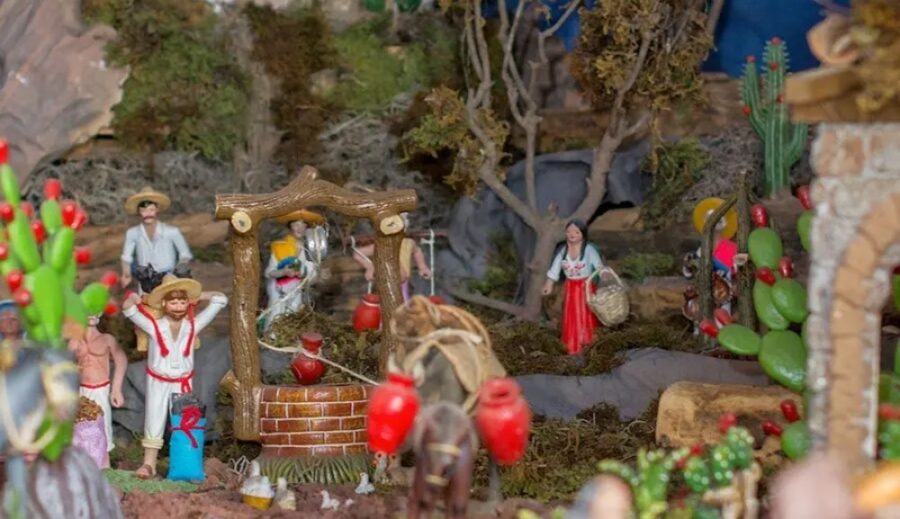 Tradicional nacimiento navideño mexicano | Imagen: Paty Aranda Photography vía México Desconocido