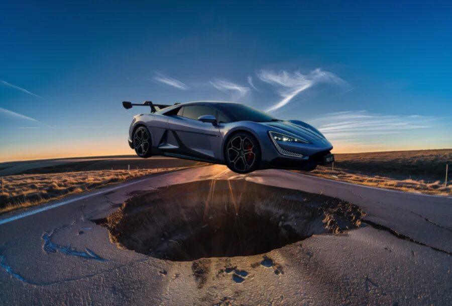 BYD revoluciona con auto que salta baches de 2.5 metros | Imagen: Vía Alto Nivel