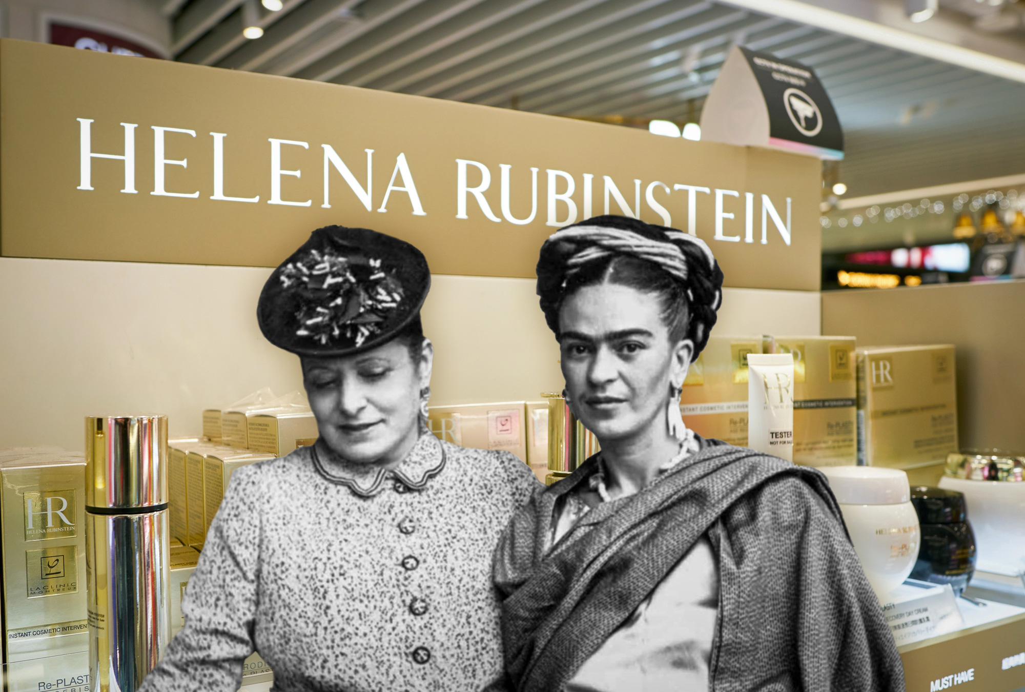 Helena Rubinstein fue amiga de Frida Kahlo.