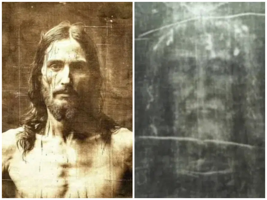 El rostro de Jesús basado en la Sábana Santa | Imagen: Daily Express
