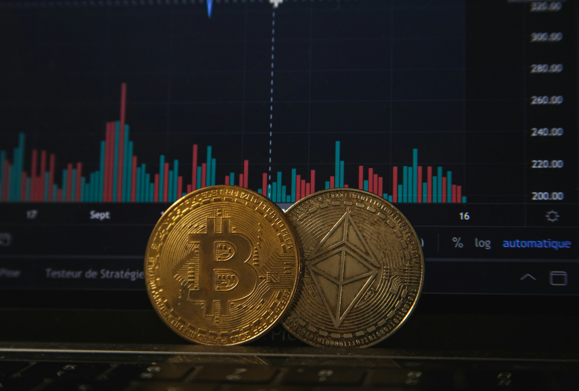 bitcoin y ether