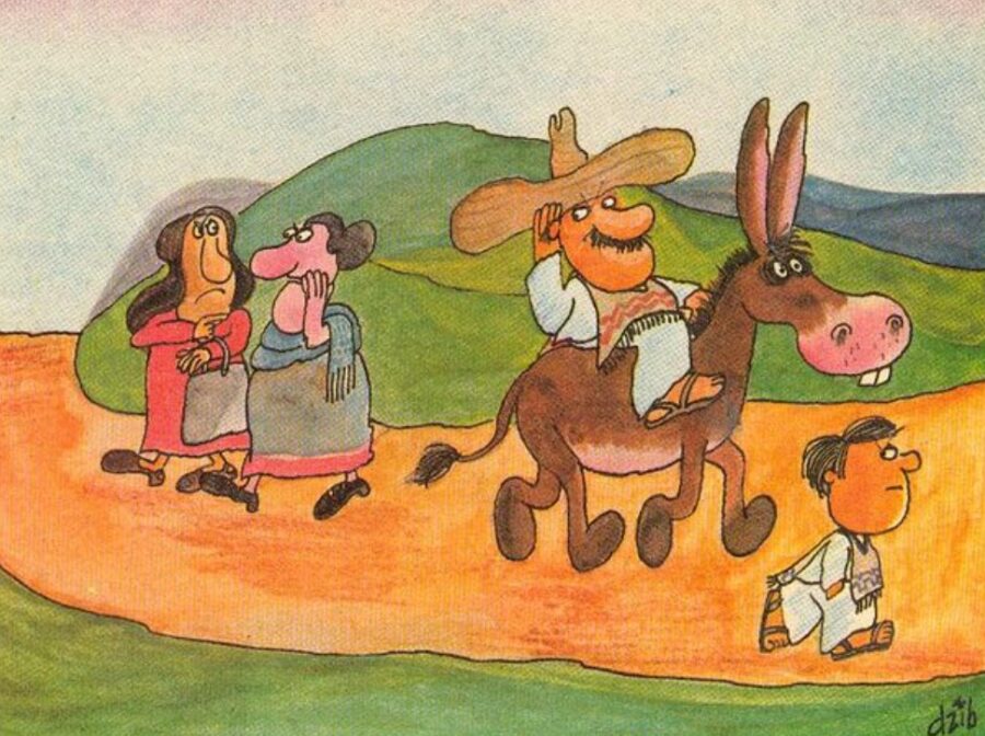 Imagen: Mi Segundo Libro de Lecturas de la Secretaría de Educación Pública (SEP)